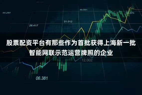 股票配资平台有那些作为首批获得上海新一批智能网联示范运营牌照的企业